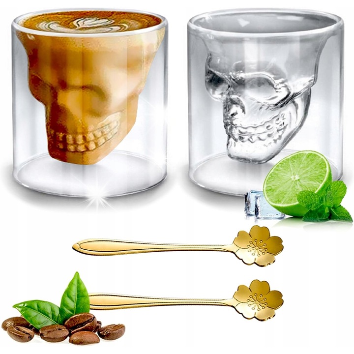 Cana Halloween, ceramica, 250ml, neagra cu motive Halloween