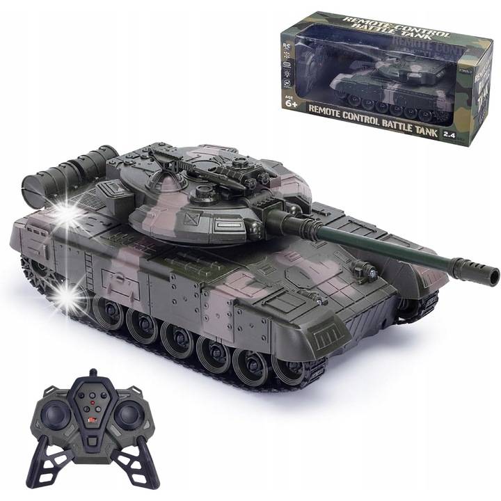 Masinuta RC, CZOLG, jucarie militara realista, camuflaj