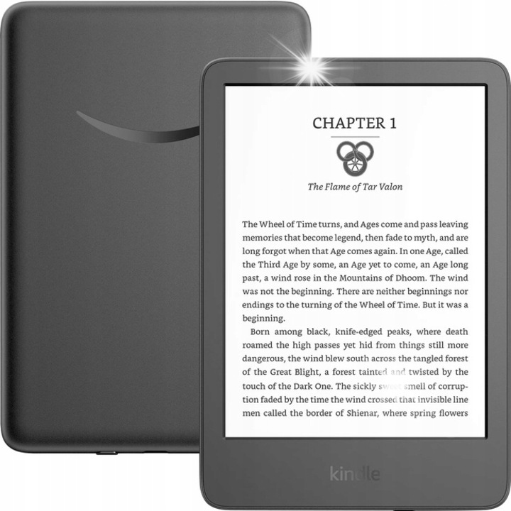 Cititor eBook Amazon Kindle 11, 16 GB, 6", iluminare, negru, 2022