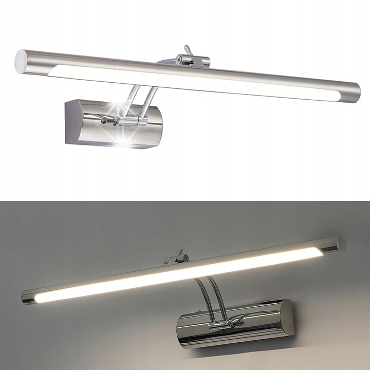 Bedee LED fali lámpa, tükörlámpa, 12W, 3000K, vízálló, 55cm