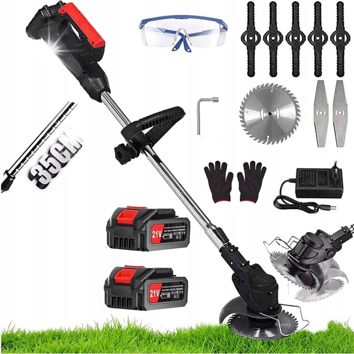 Cositoare electrica Bedee 500W cu 3 lame, neagra