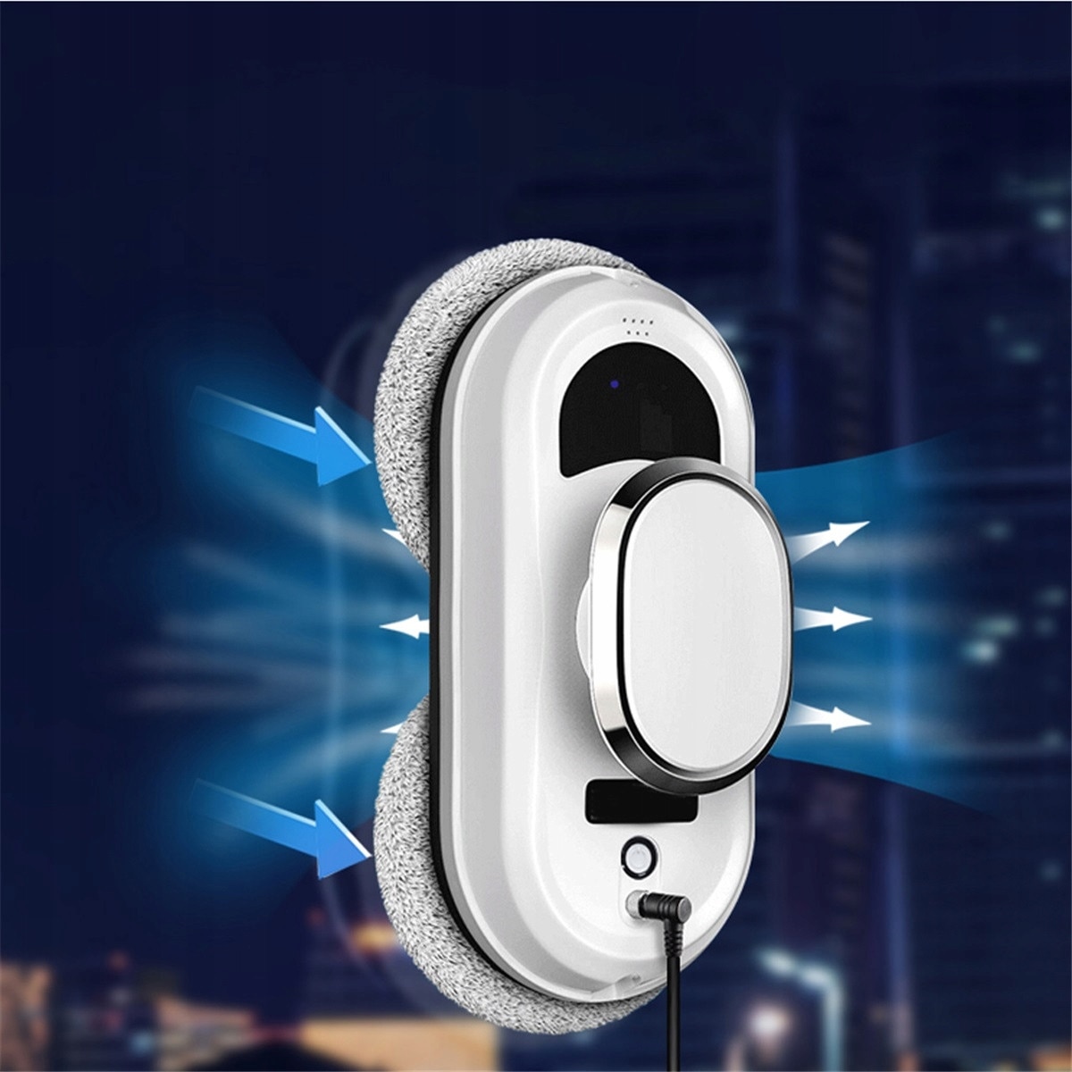 Aspirator robot pentru geamuri, Bedee, 5600PA, alb