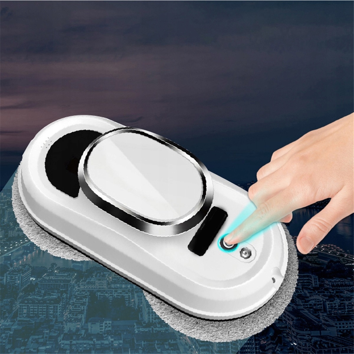 Aspirator robot pentru geamuri, Bedee, 5600PA, alb