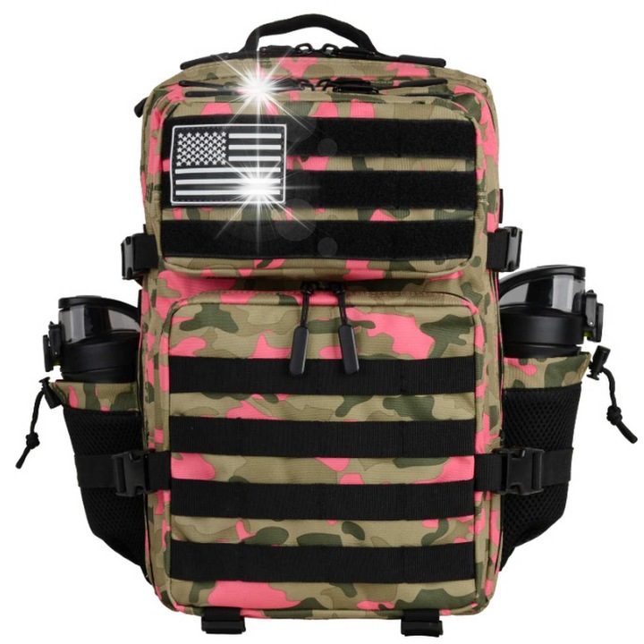 Rucsac tactic 25L, nylon 900D, waterproof, sistem Molle, 40x30x30cm