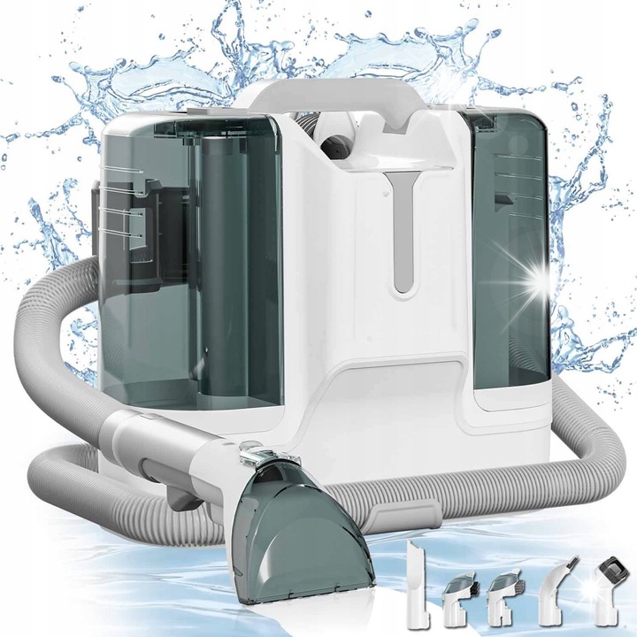 Masina de curatat tesaturi, 1800ml, 450W, 1,2m furtun, 6 capete de curatare