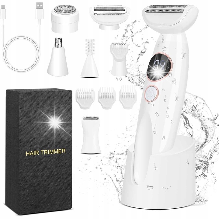 Епилатор за бикини, батерия 600mAh, 5W, комплект