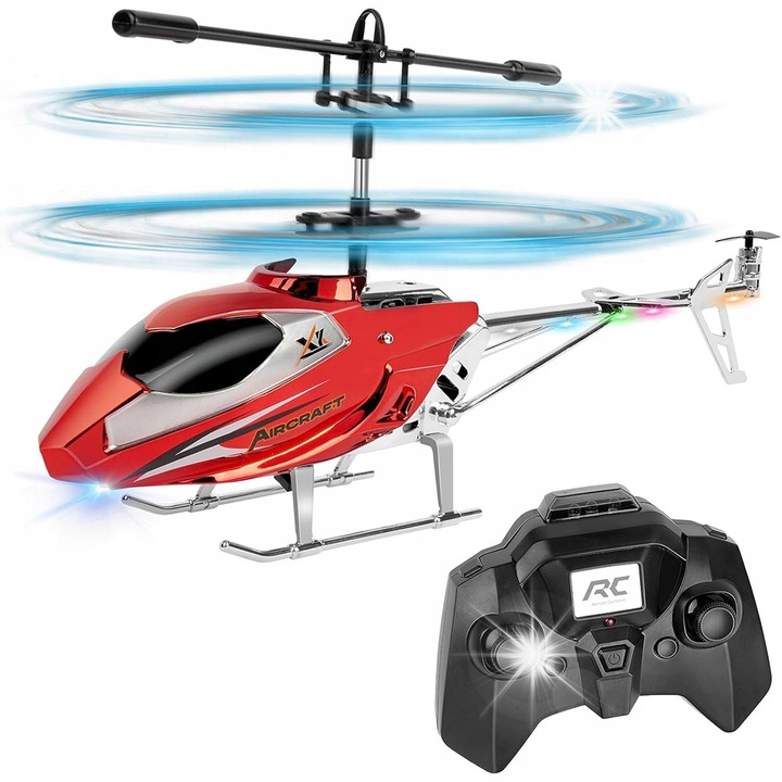 Set elicopter RC pentru incepatori, multicolor