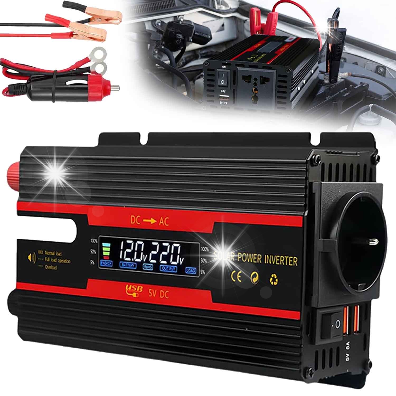 Alimentatore Impermeabile Per Starlink Mini, Converte 12V/24V In 36V Con Protezioni Integrate - copertina