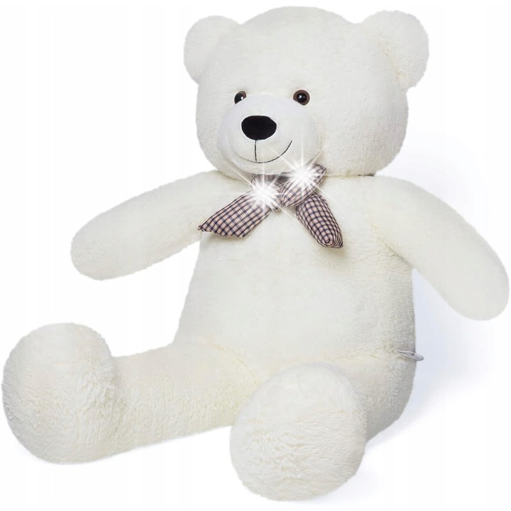 Ursulet de plus XXL, 100cm, material premium, multifunctional, decorativ