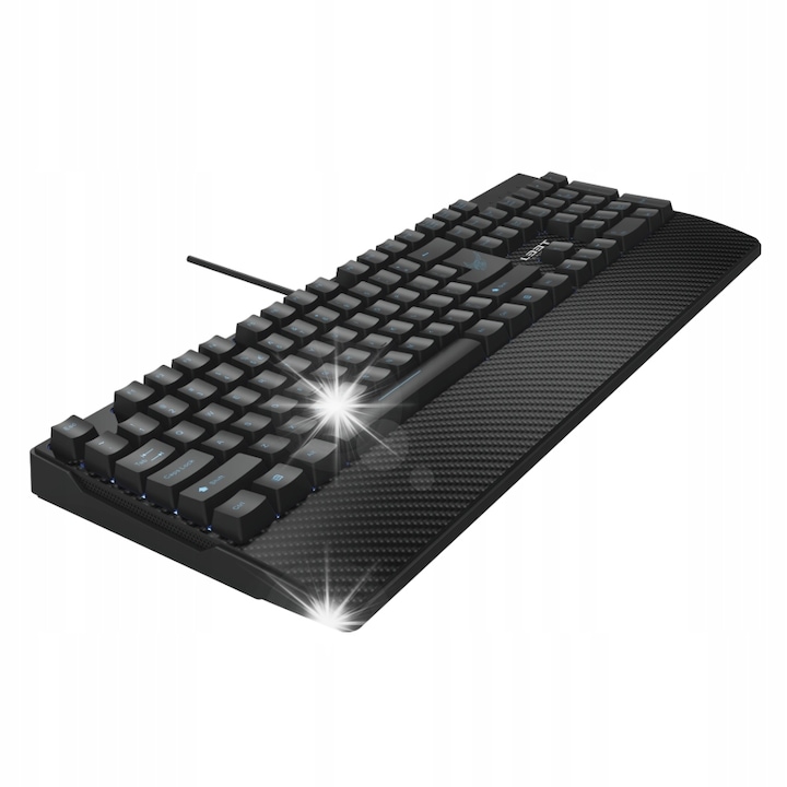 Tastatură Gaming TMKB T68 Wireless 60% Mecanic RGB, 68 Taste, Negru-Gri, 29, 5x10, 5x3, 8cm