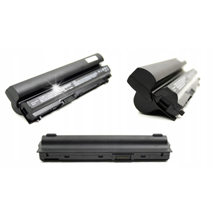 Laptop akkumulátor Dell Latitude E6120 E6220 E6230 E6320 E6330 készlet 6600mAh, 10,8V-11,1V, fekete