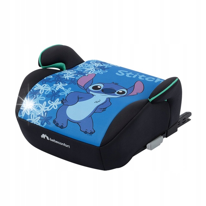 Inaltator auto pentru copii, Bebe Confort, model Stitch, 125-150 cm, 22-36 kg, 20x41x36 cm, cu sistem ISOFIX, tapiterie detasabila