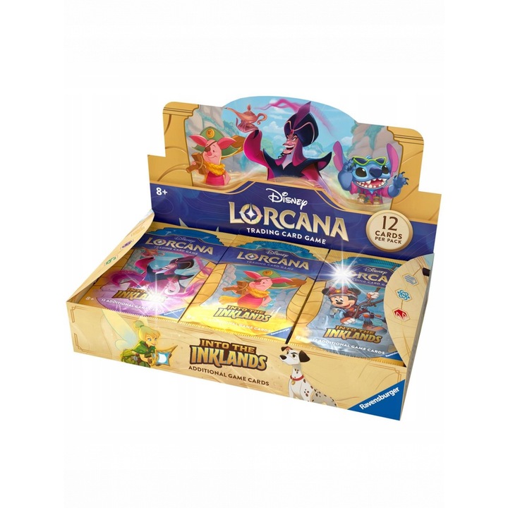 Disney Lorcana - Into The Inklands - Комплект от 24 бустера, Настолни игри