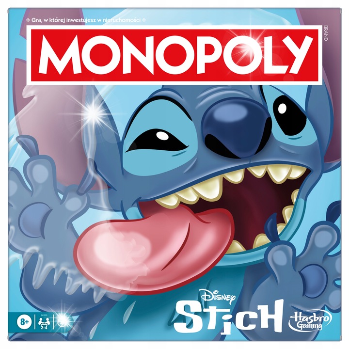 Настолна игра Монополи: Лило и Стич, 2-4 играчи, 8+, междугалактически приключения