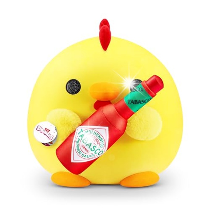 Snackles Super Size 35 cm, curcan (Tabasco), set de jucarii de plus