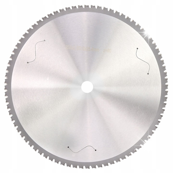 Brzeszczot pentru feronerie, 355x2,6x25,4mm, 80 dinti, argintiu, set 1 buc.