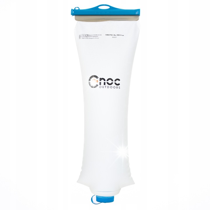 Sac pentru apa Cnoc Vecto 3L, deschidere larga, usor, rezistent, albastru