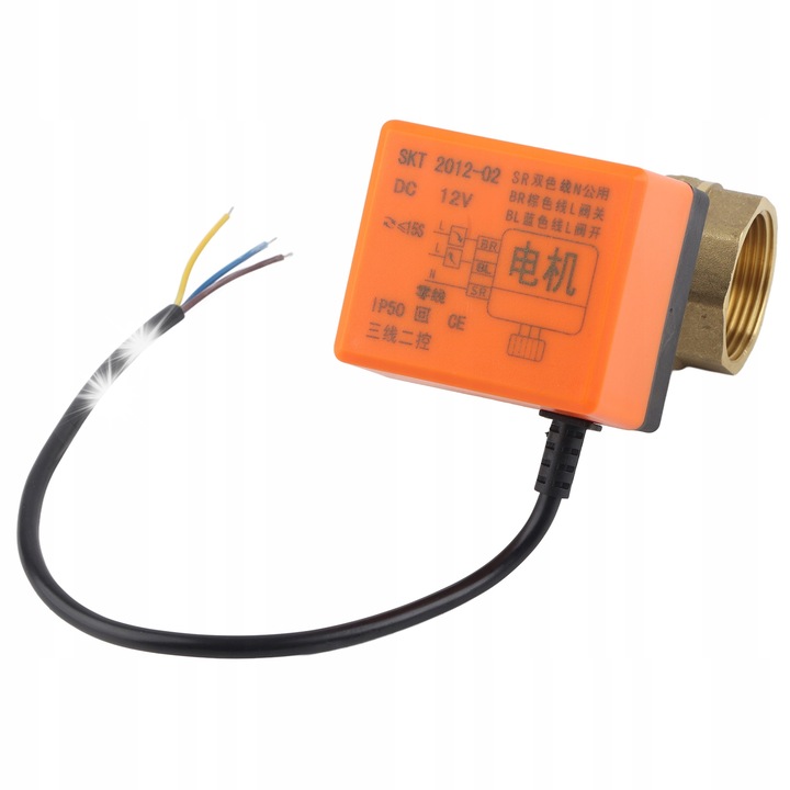 Elektromos szelep DN32, 1/4", 2V, 6W, hideg és meleg vízhez