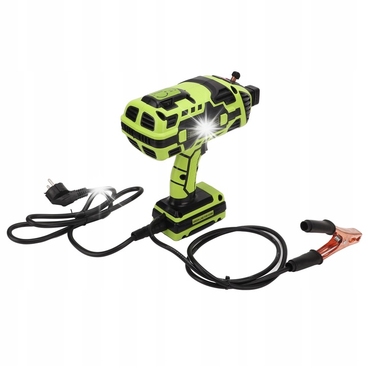 Aparat de sudura portabil, 220V, cu accesorii, 1,4m cablu de alimentare, 1,4m cablu de impamantare