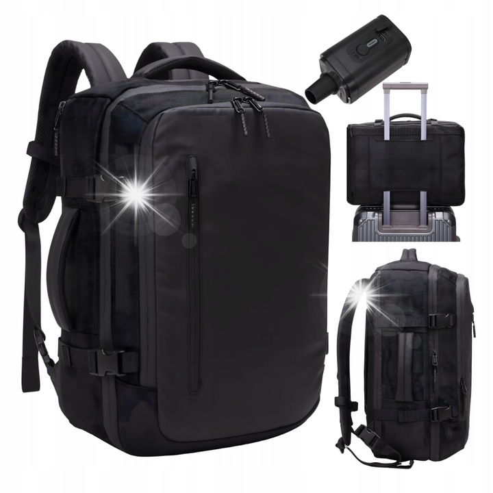 Rucsac impermeabil, compresibil, cu pompa, 46x32x15cm