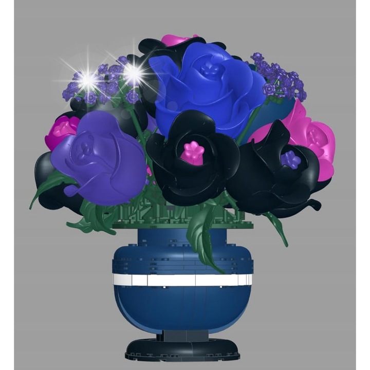 Aranjamente florale, KLOCKI trandafiri, buchet cu vaza