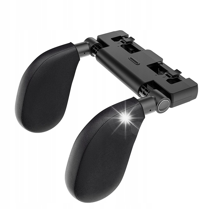 Suport auto pentru gat, design ergonomic, negru, universal pentru adulti si copii