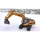 Excavator RC 2in1 Huina, metalica, cu cupa si prindere, 56cm, 1:14, 15 canale, 2.4GHz