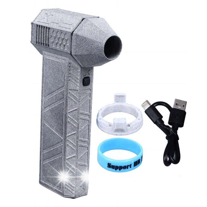 Mini sugárhajtású ventilátor, 150000 ford./perc, 3000 mAh, nejlon, 283g