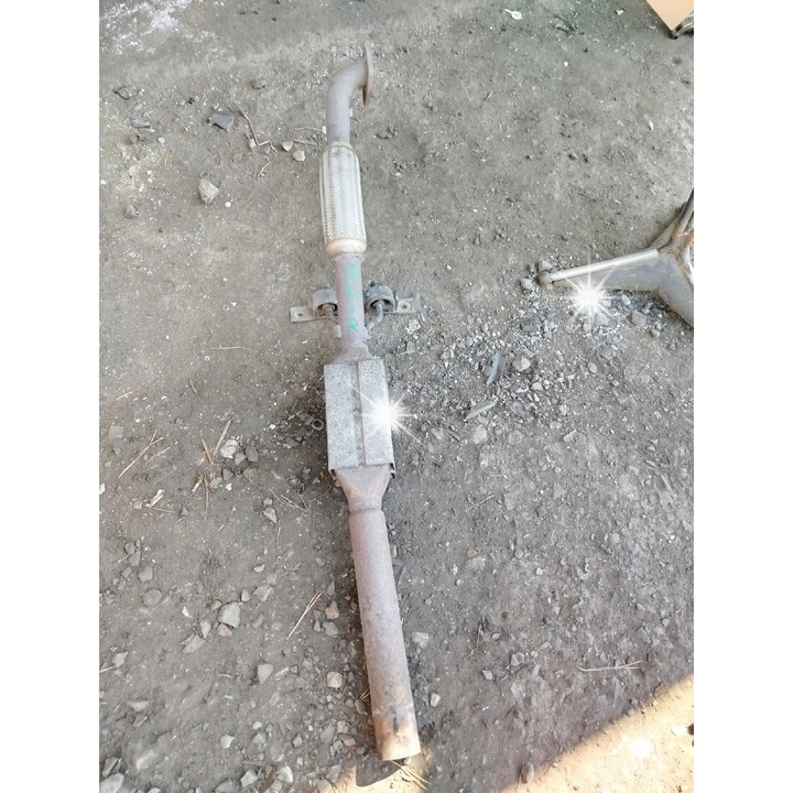 Kipufogócső 300cm, rozsdamentes acél, álló fűtéshez autókhoz