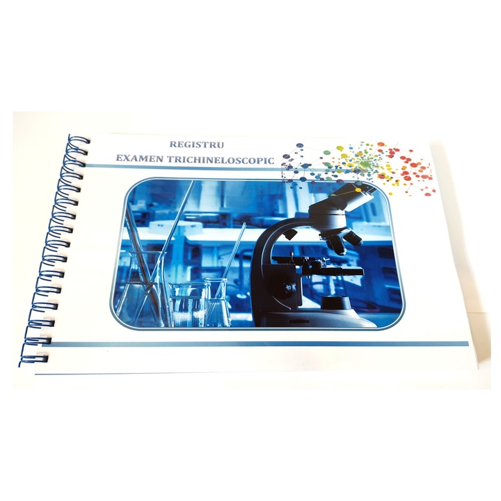 Registru examen trichineloscopic, uz veterinar, 100 file, format A4