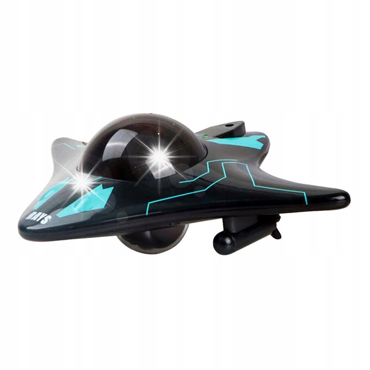 Лодка с дистанционно управление, подводна камера, 10x12x9,8 см, многоцветна