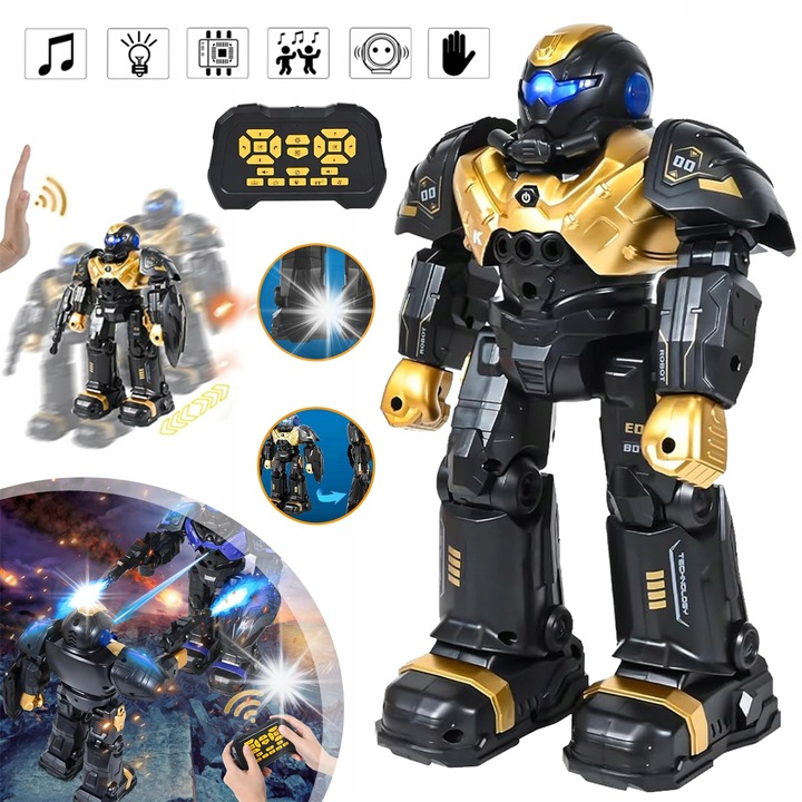 Robot de jucarie programabil, controlat prin gesturi, set