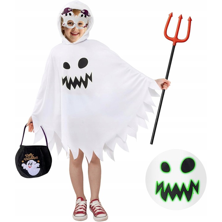 Costum de Halloween, set cu accesorii, 10-12 ani
