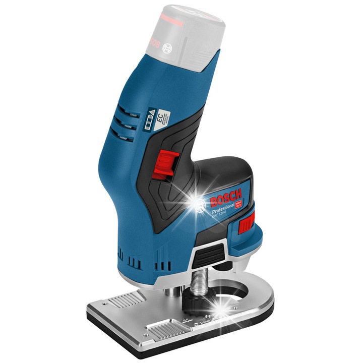 Freza de margine GKF 12V-8, Bosch, 10,8V/12V, 1,1kg, 6/8mm