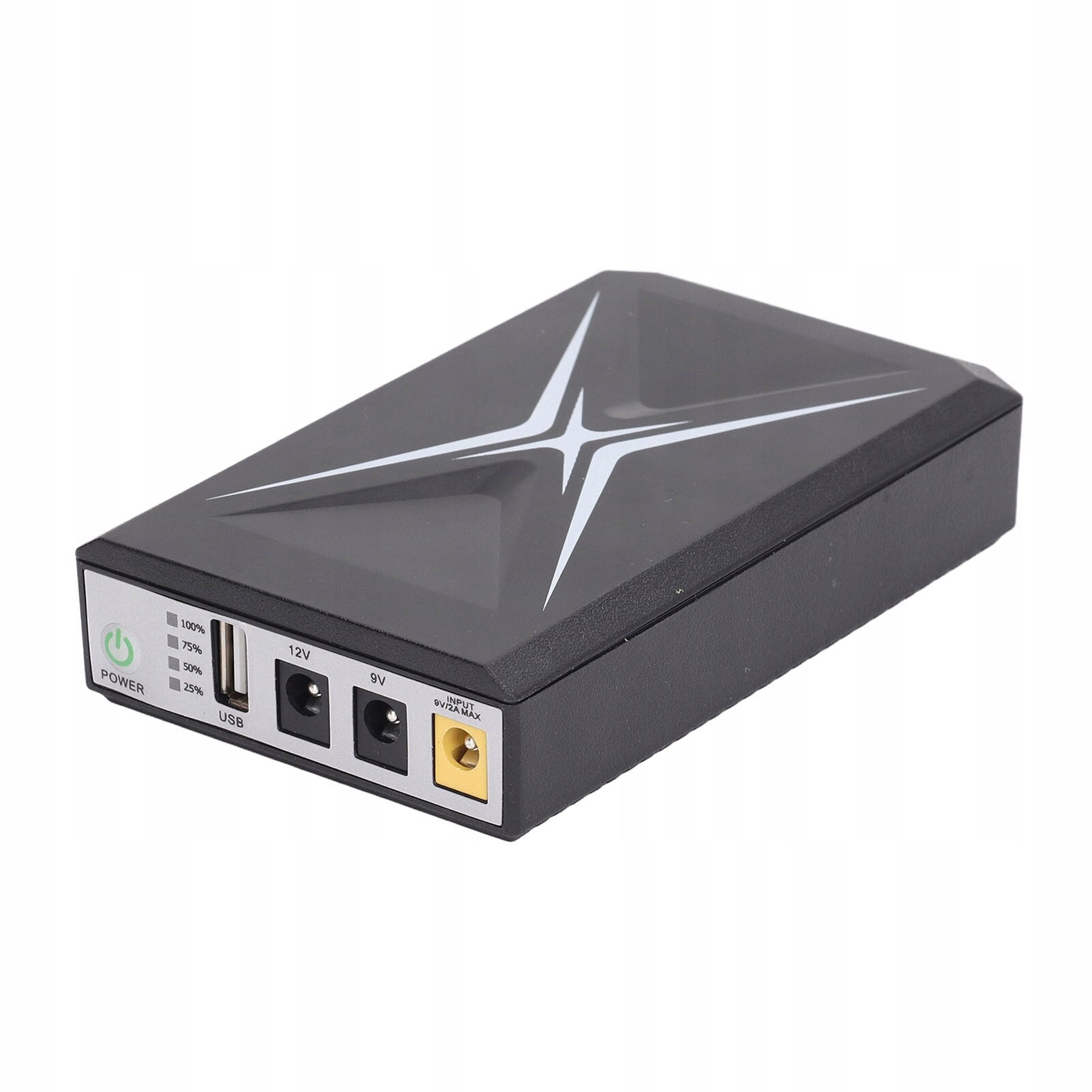 HUPYOMLER 5V 9V 12V Gruppo di continuità Mini UPS USB 10400MAh/18W Batteria di Backup per WiFi Router CCTV