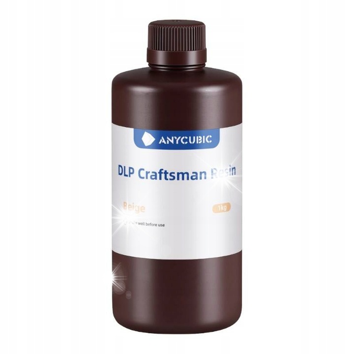 AnyCubic Craftsman 1kg DLP gyanta, ellenálló, bézs