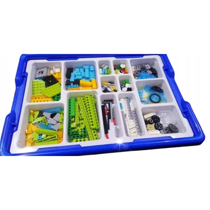 Set de constructie pentru robotica, 280 elemente, pentru copii peste 7 ani