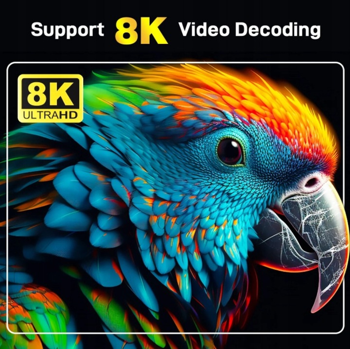 Медиаплейър SMART BOX TV 4K, Android 14, 4GB RAM, 64GB, WiFi, Bluetooth