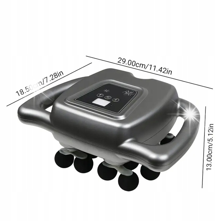 Масажен пистолет, 16, 9 режима, 99 нива, дълбока регенерация