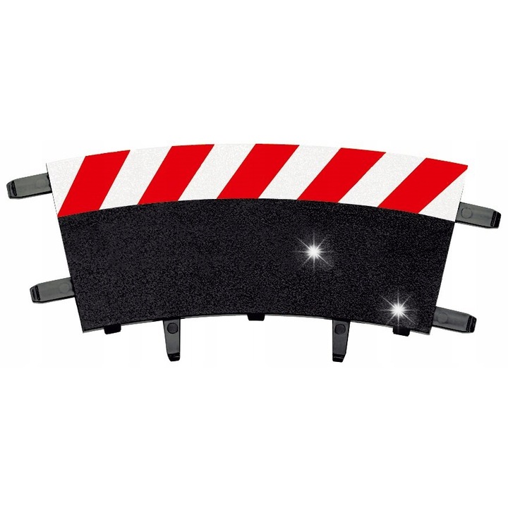 Set extindere exterioara circuit, Carrera DIGITAL 132/124, 6 bucati, 180°