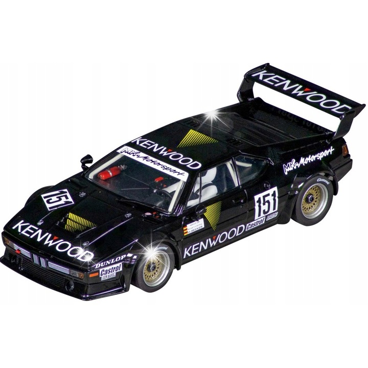 Automacheta Carrera BMW M1 Procar "MK Motorsport", szett, 1:32, fekete, 14,5x6,5x3cm