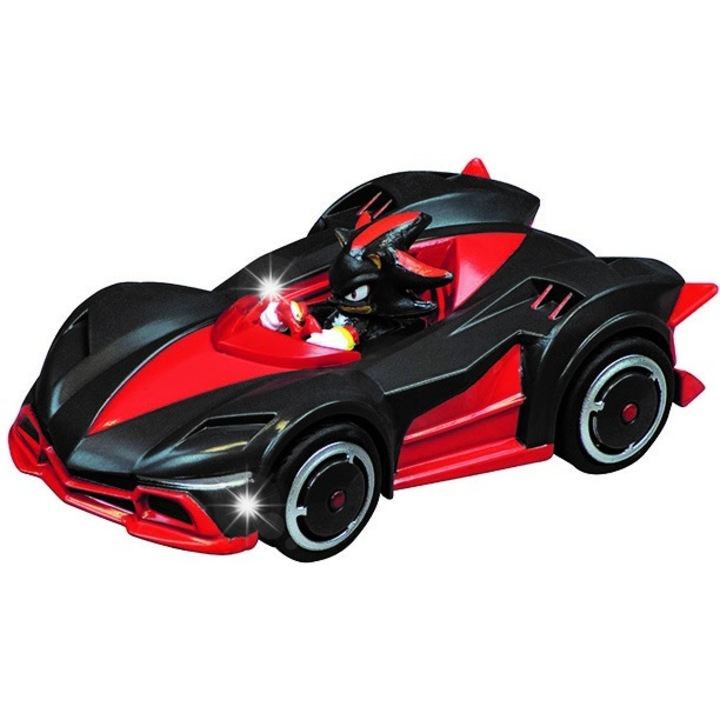 Masinuta Carrera GO!!! Jez Shadow Dark Reaper 64219, 1:43, rosu-negru, 7,5x4x3,5cm