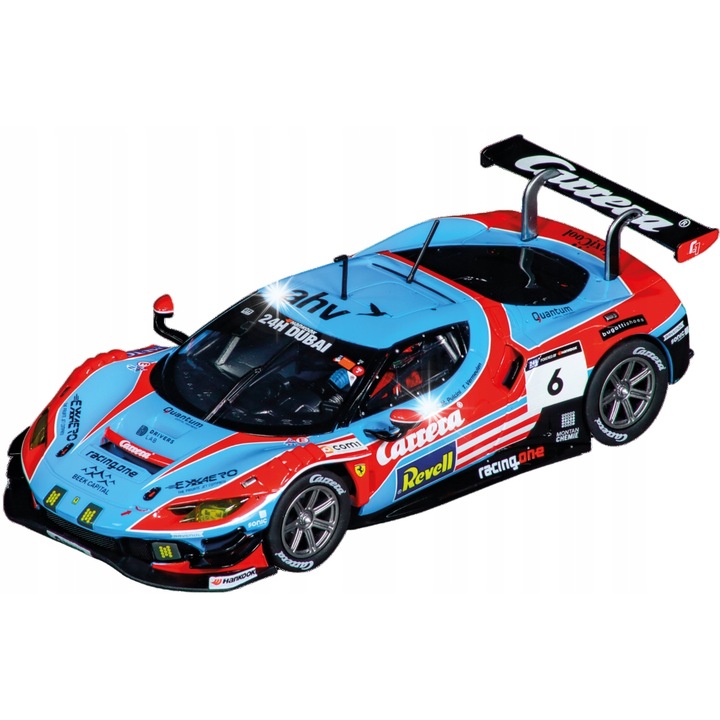 Masinuta, Carrera EVOLUTION Ferrari 296 GT3, lumini, 1:32, 15x6.5x4.5cm