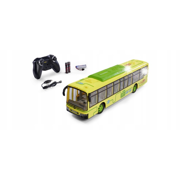 Autobuz Electric Urban RTR Carson, 38cm, 2.4GHz, LED