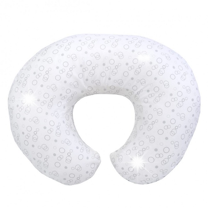 Szoptatópárna, Boppy Chicco 4 az 1-ben, 52x15x48cm, többszínű
