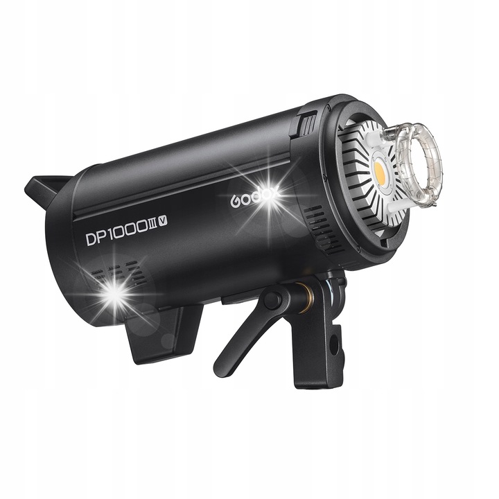 Lampa de studio Godox DP1000III-V, 1000Ws, GN140, 30W, montare Bowens