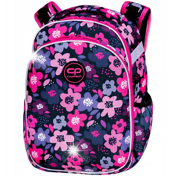 Coolpack Turtle iskolatáska, 2 rekeszes, rendszerezővel, 44x29x16cm, többszínű