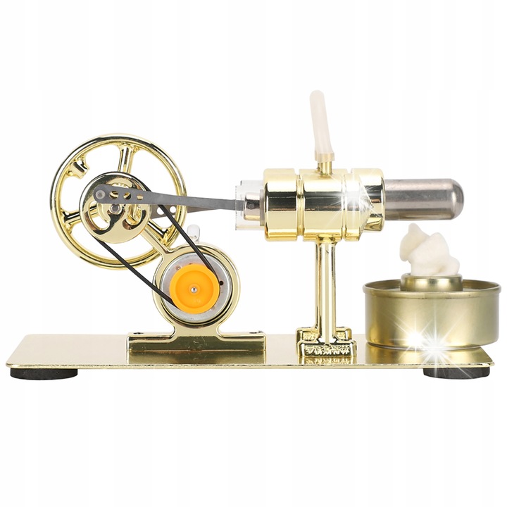 Motor Stirling, educativ, inox