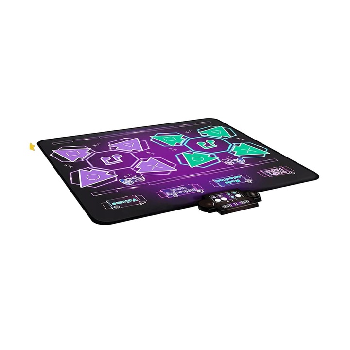 Covor de dans antiderapanta, 102x90x2cm, 8 melodii, mod 1-2 jucatori