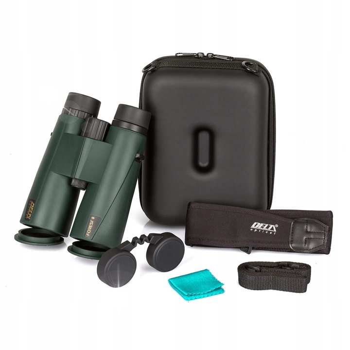 Binoclu Delta Optical Forest II 10x50, prizma BaK4, impermeabil, 165x133x60mm